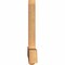 Ekena Millwork Eugene Smooth Timber Gable Bracket, Western Red Cedar, 72"W x 30"H x 3 1/2"D x 5 1/2"F, 10/12 Pitch GBW072X30X0406EUG00SWR - alternate 4